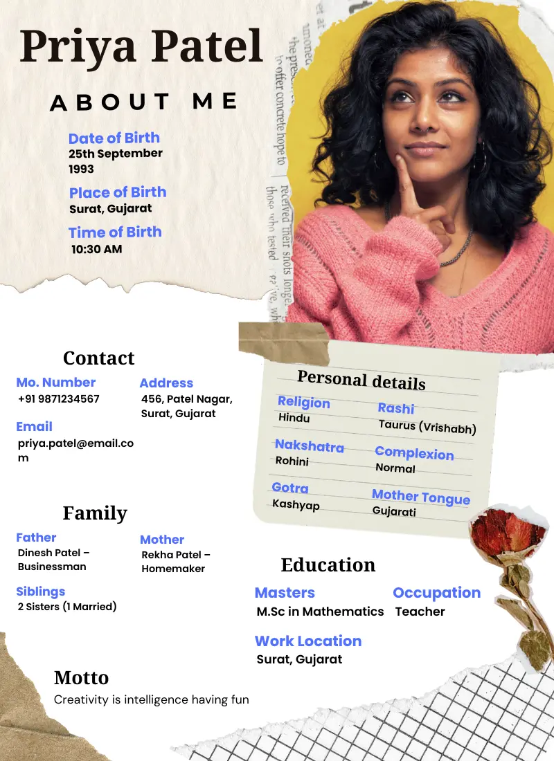 Marriage Biodata Maker